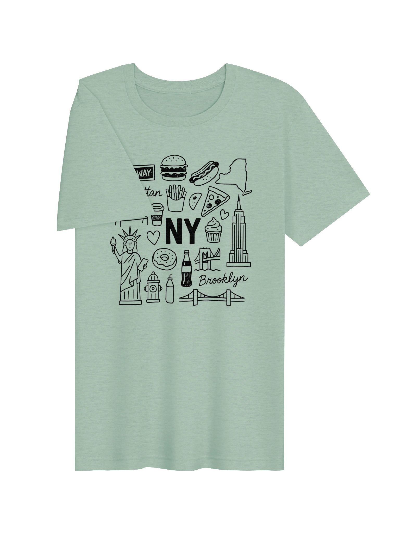 New York City Icons T-Shirt product image (3)