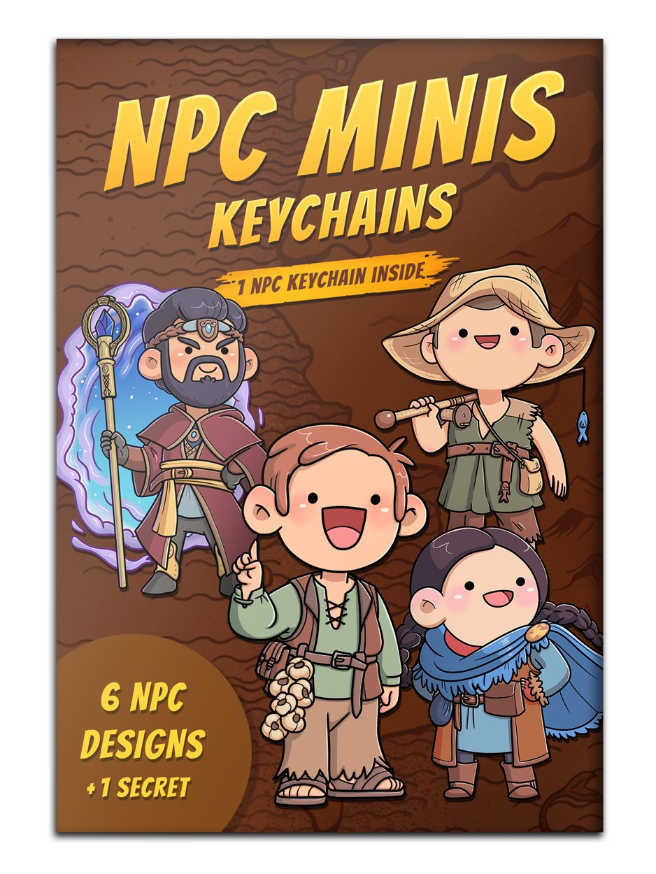 NPC Minis Keychains product image (1)