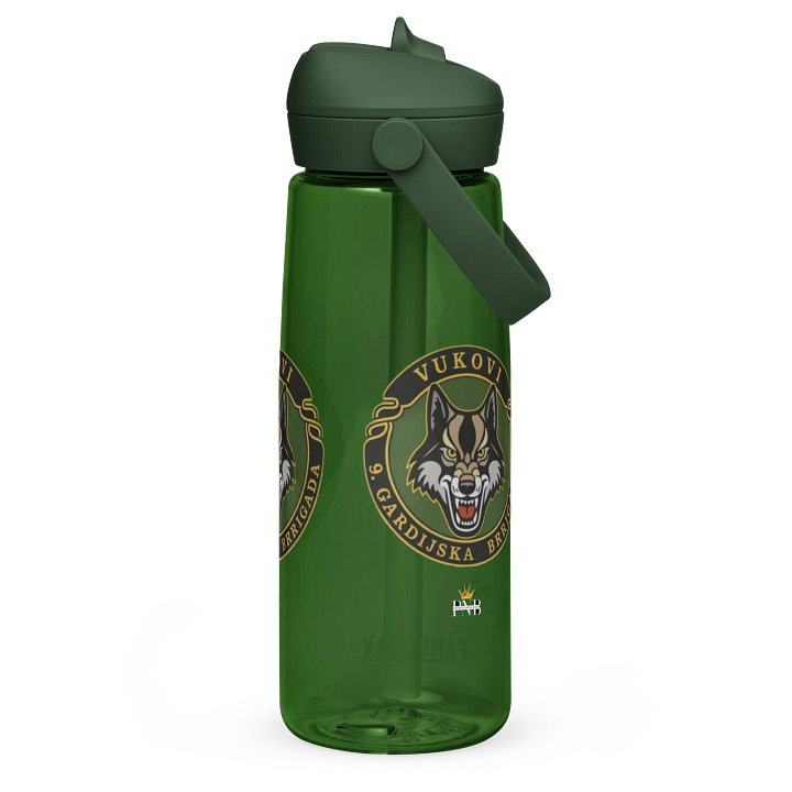 VUKOVI 9. GARDIJSKA BRIGADA Emblem Water Bottle product image (2)