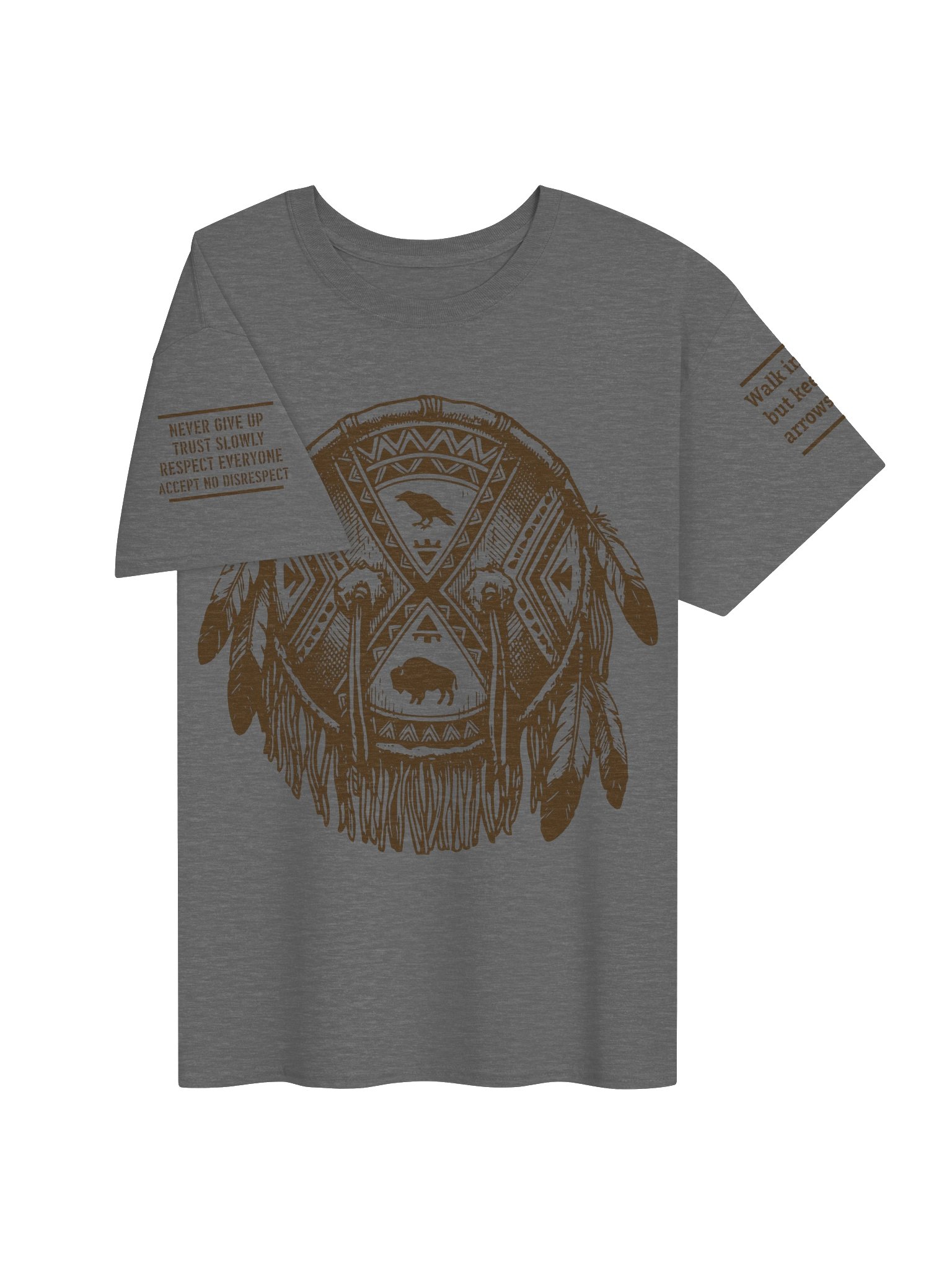 Spirit of the Buffalo Heritage Heavy Cotton Tee product image (5)