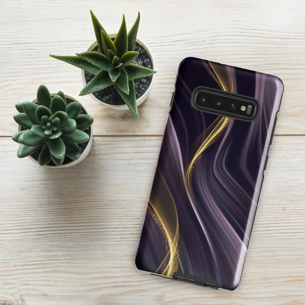 Golden Flow Samsung® Tough Case product image (49)