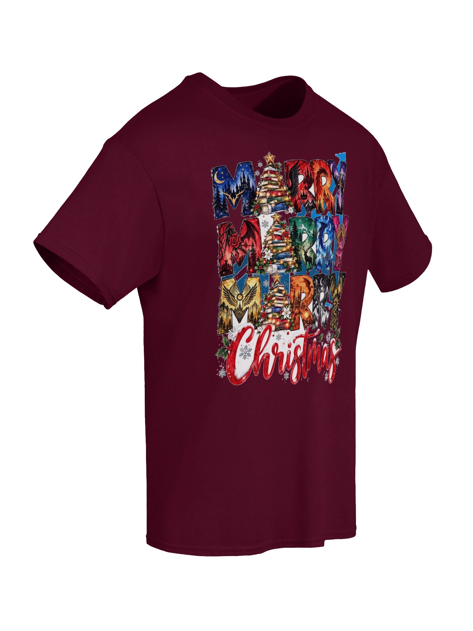 Merry Merry Merry Christmas Tee product image (36)
