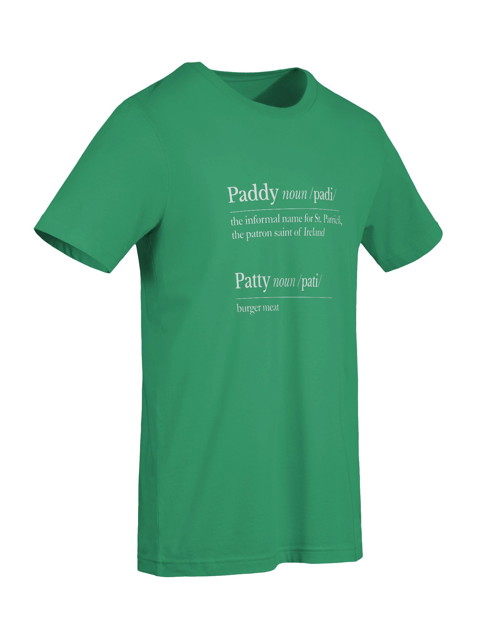 Paddy Not Patty - White Design product image (9)