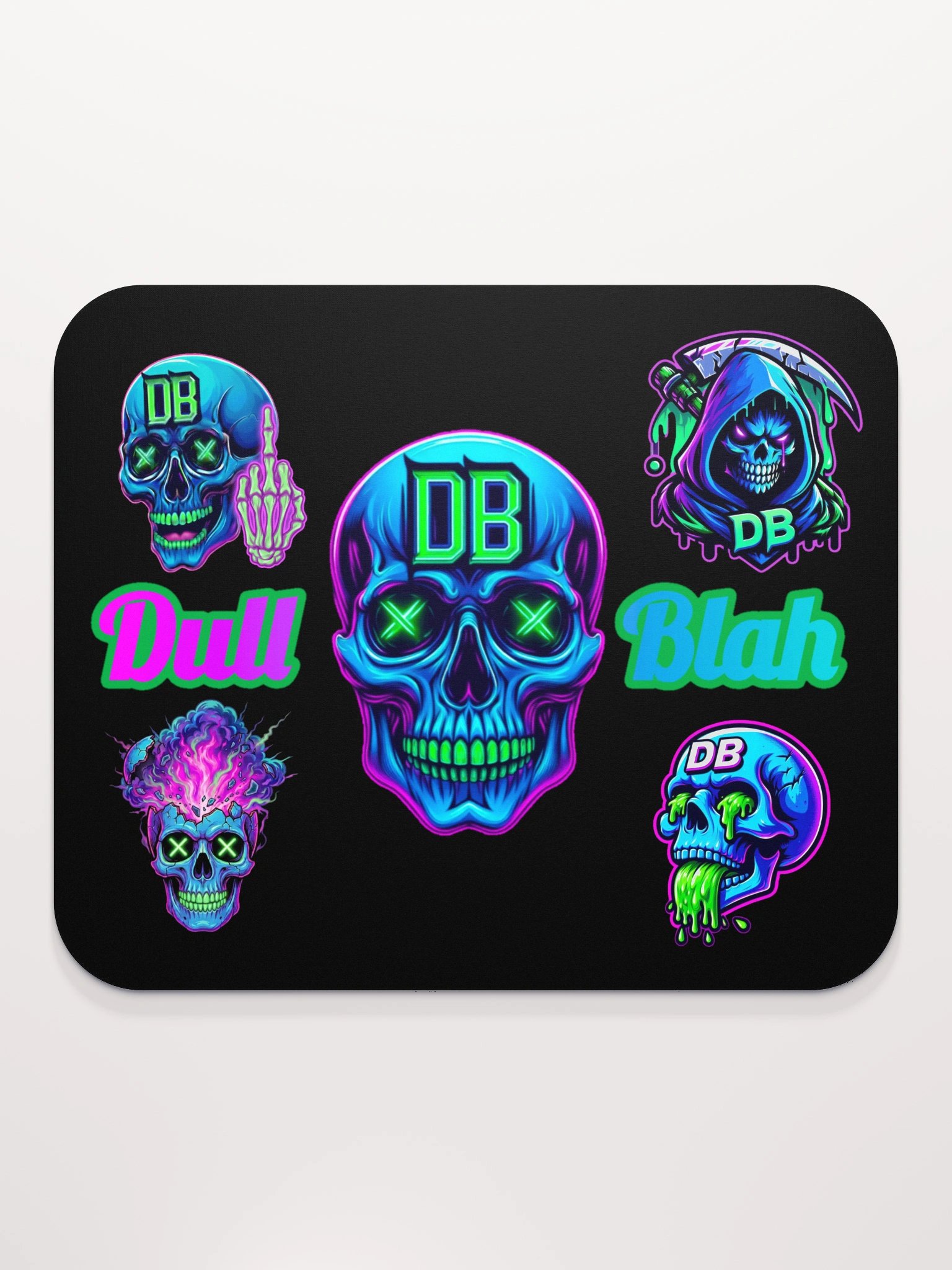 "Skull Swarm" Classic Mouse Pad product image (2)
