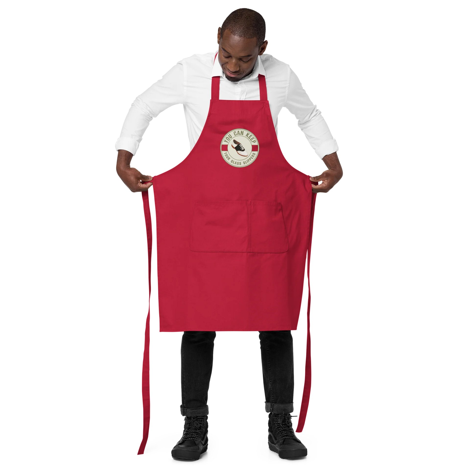 Keep Your Glass Slippers • Cotton Twill Apron product image (4)