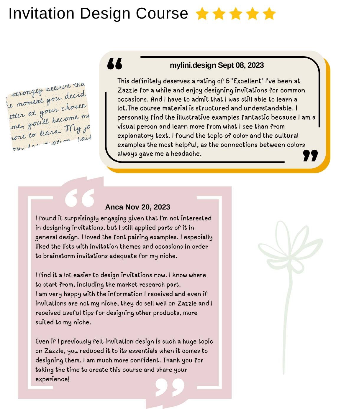 Zazzle Invitation Design Course product image (2)