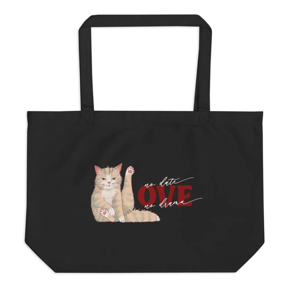 Cat Date Night - eco tote product image (1)