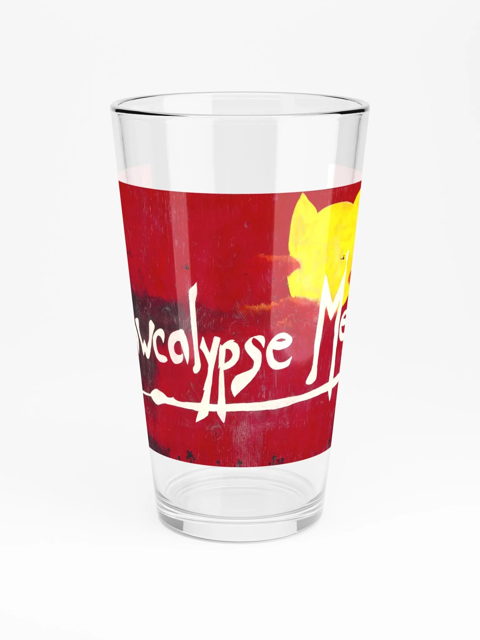 Apawcalypse Meow Pint Glass product image (3)