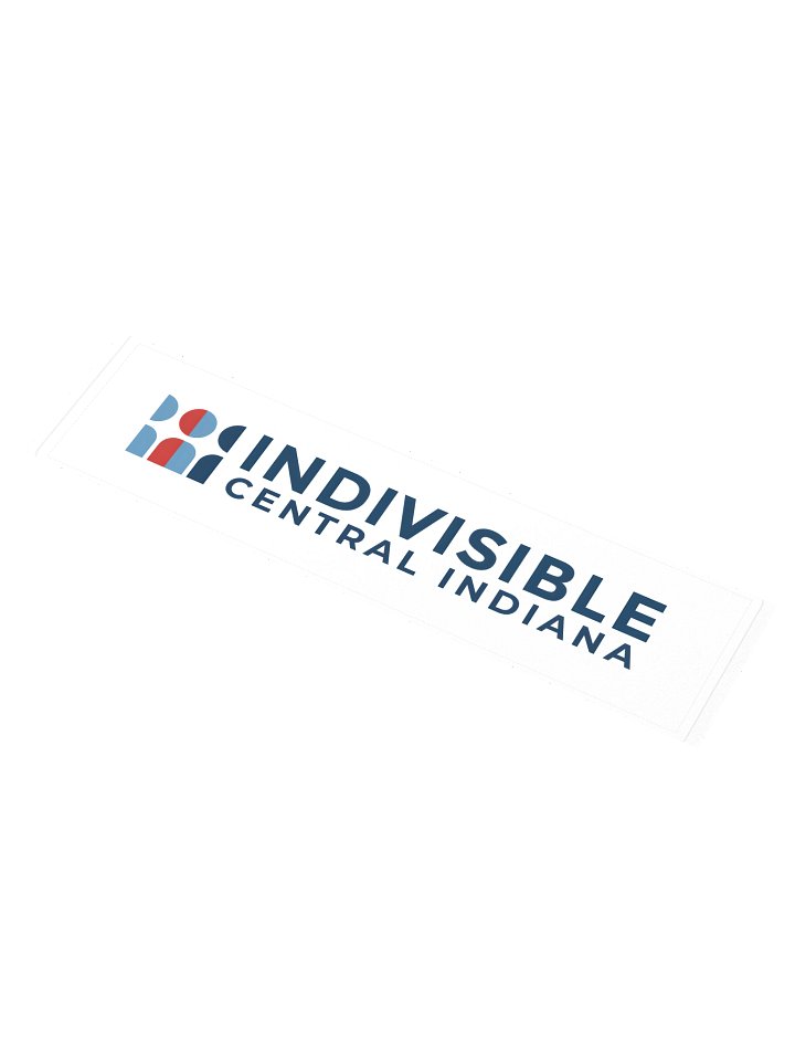 Indivisible CI Bumper Sticker product image (1)