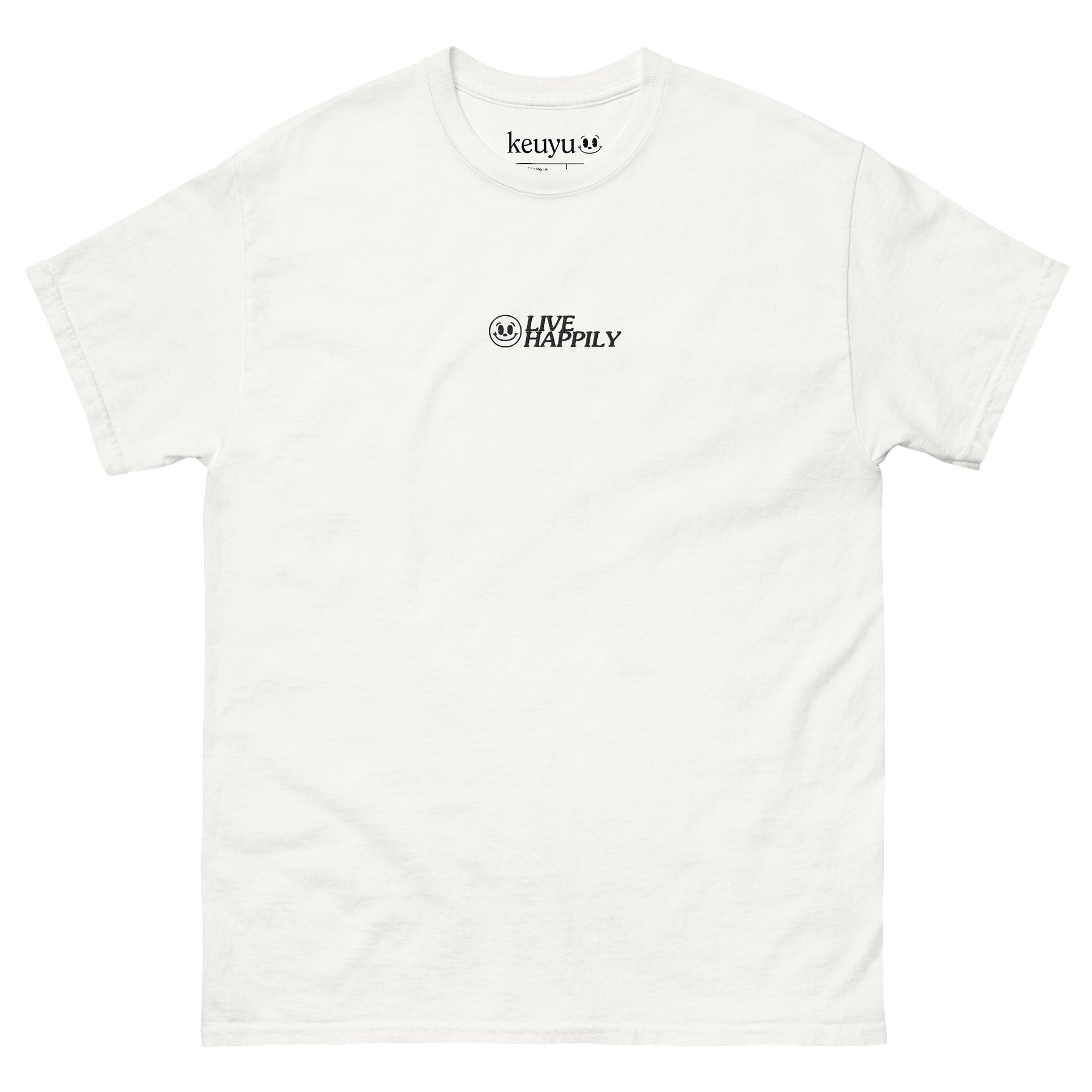 Live Happily Essential Tee product image (1)