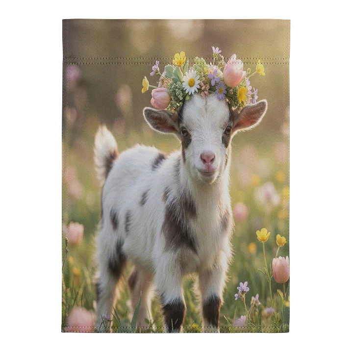 The Flower Crown Kid Farm Flag product image (2)