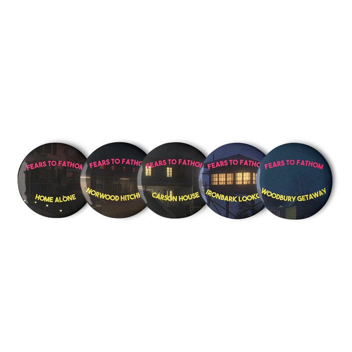 Fears to Fathom Season 1 Pin Button Set product image (1)