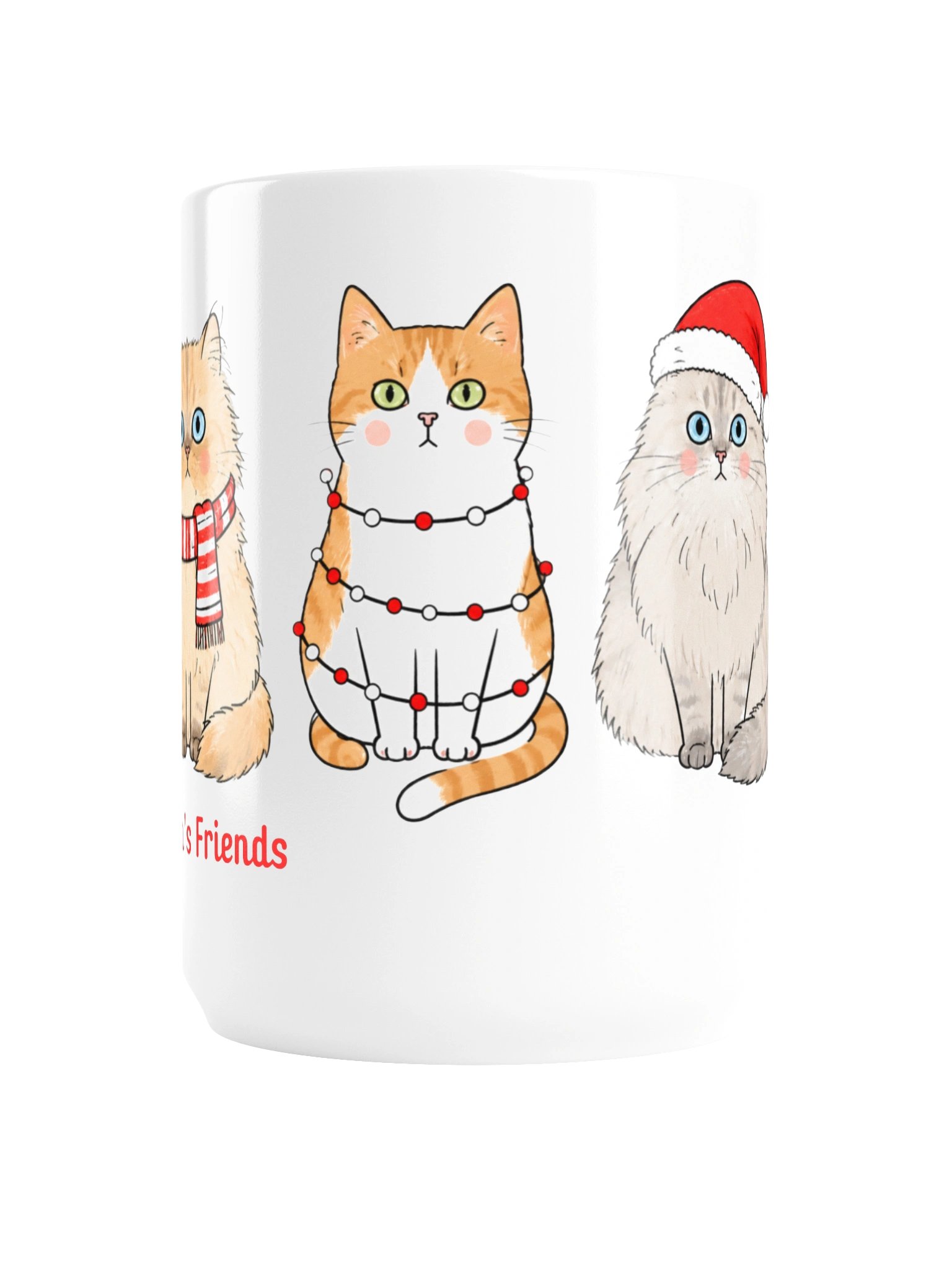Kristin's Friends Christmas Cats Mug product image (2)