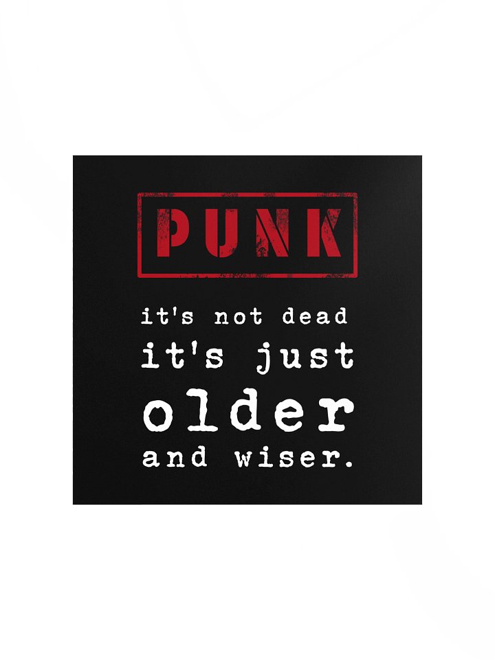 PUNK: Older and Wiser Poster product image (5)