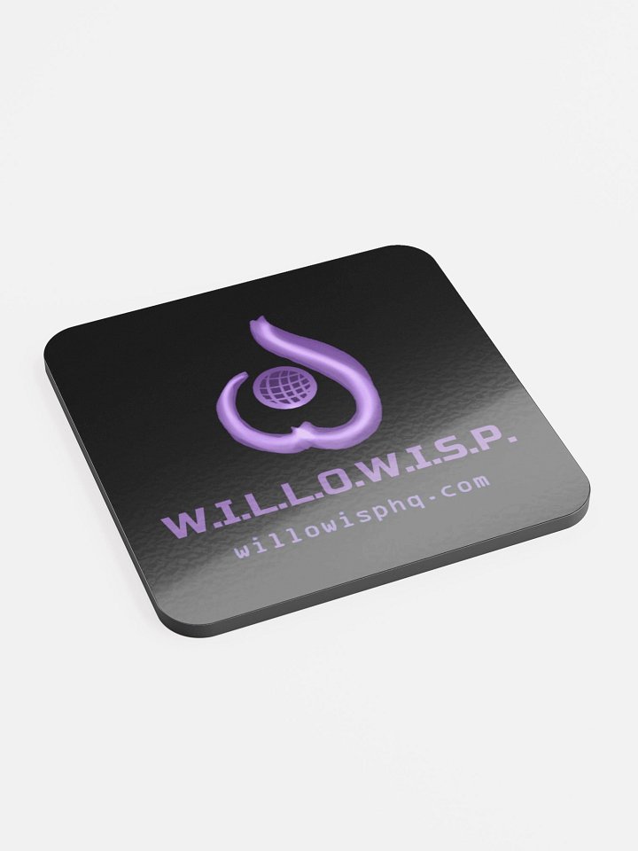 WILLOWISP Super Cork Coaster (black) product image (2)