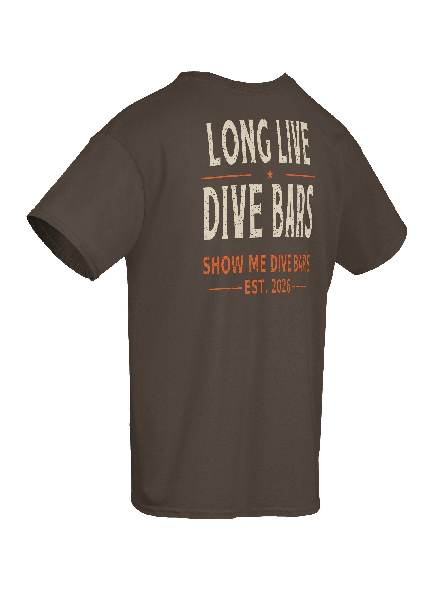 Long Live Dive Bars Tee — Brown product image (8)