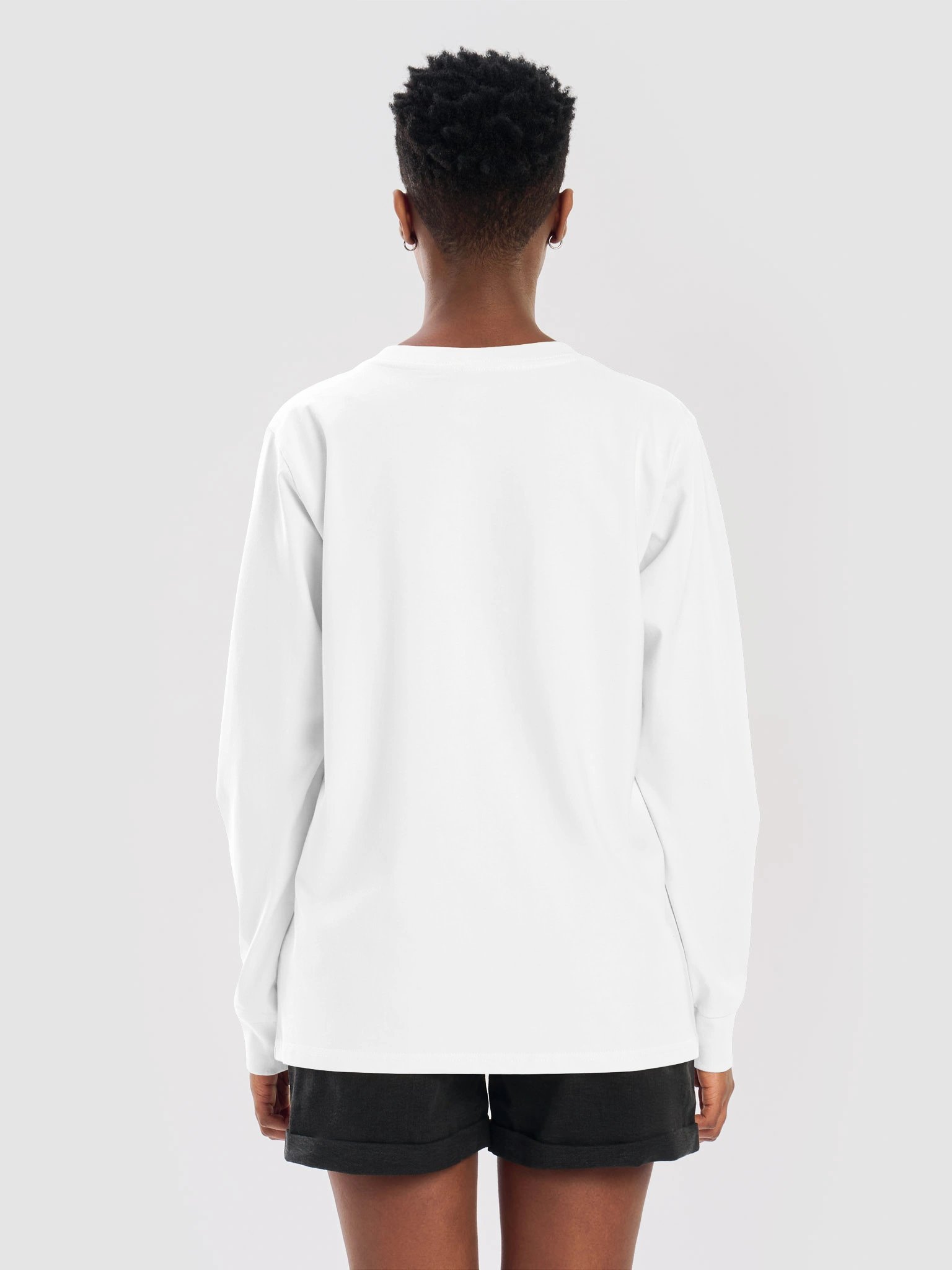 The Long Sleeve — White product image (6)