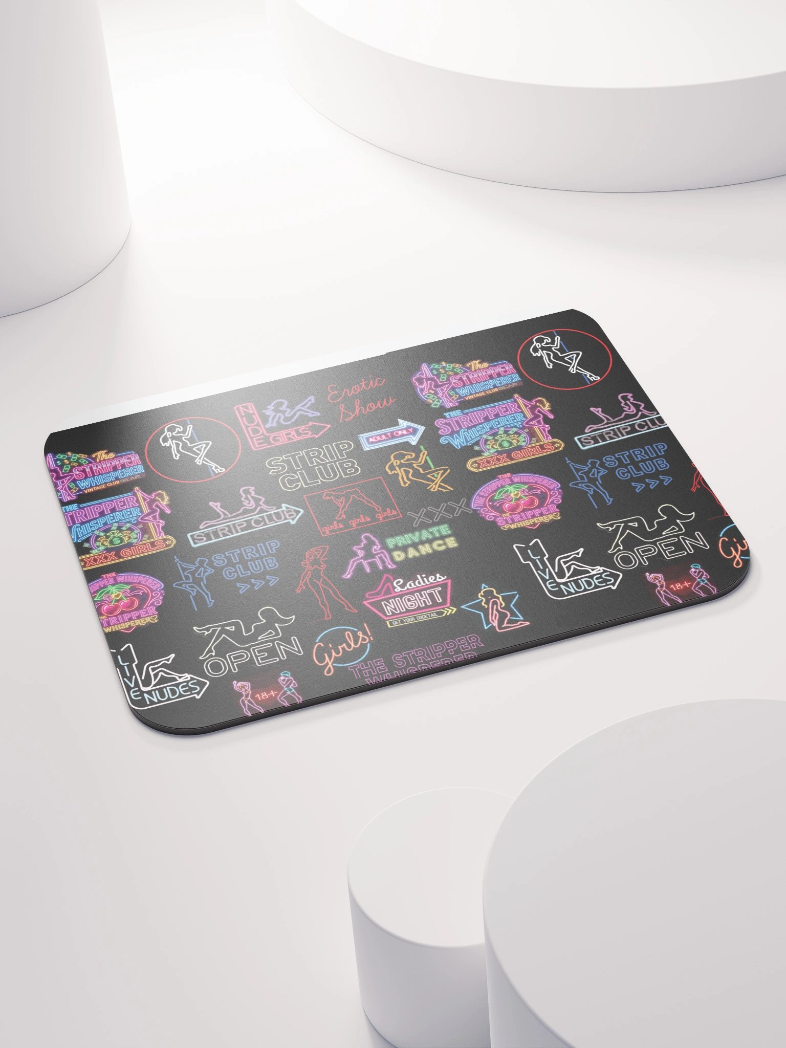 the neon sign mousepad product image (4)