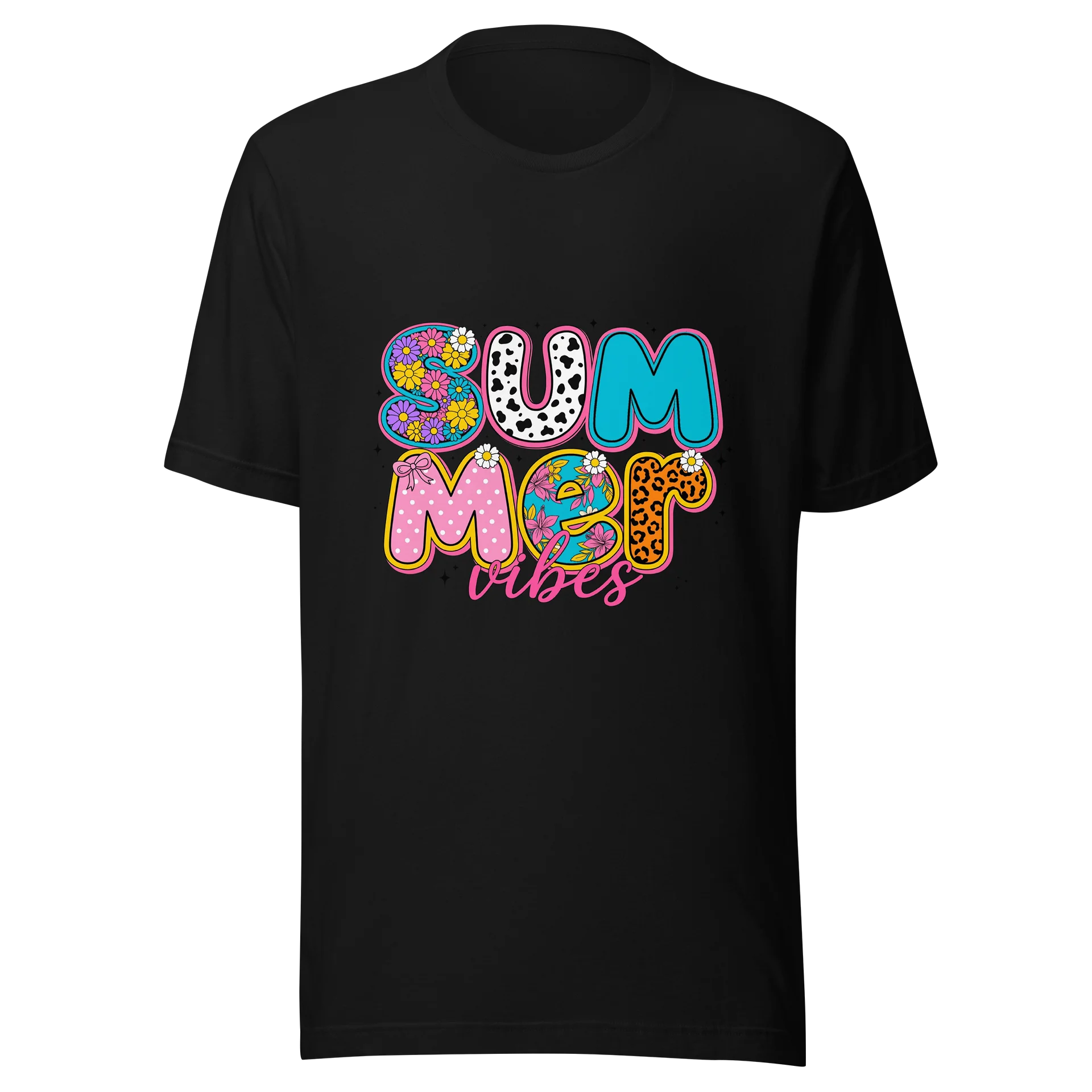 Summer T-shirt with a beautiful design product image (2)