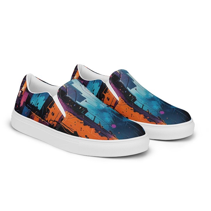 Abstract City 1 Canvas Shoes product image (2)