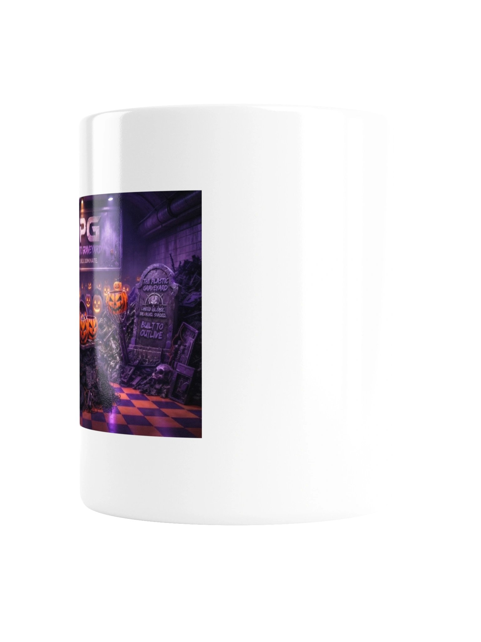 Da Plastic Graveyard Pumpkin Mug product image (2)