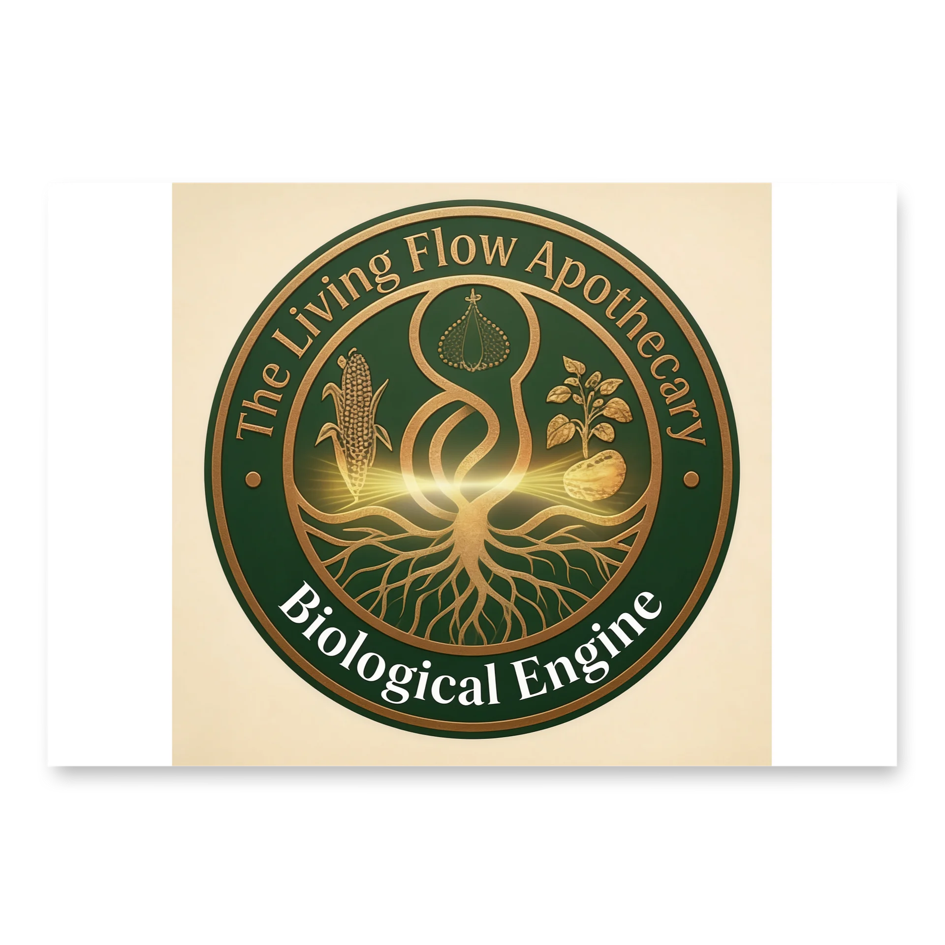 The Living Flow Apothecary Botanical Alchemy Wrapping Paper product image (2)