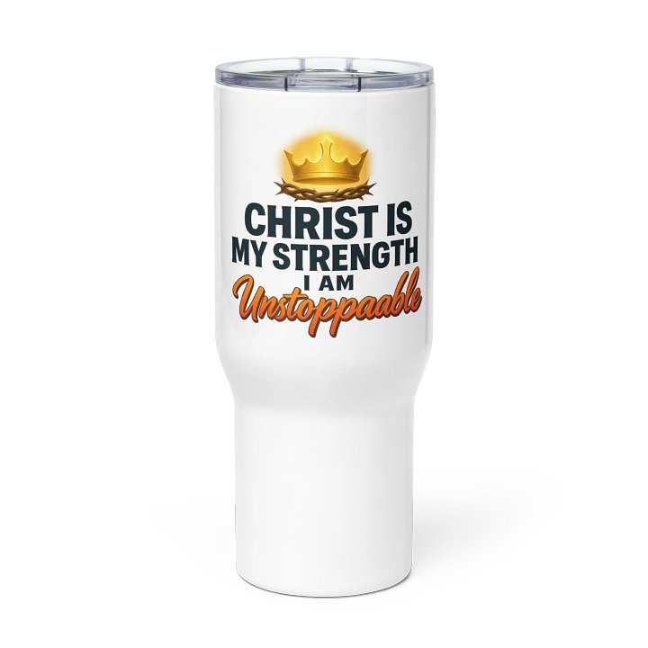 Unstoppable Strength Travel Mug product image (3)