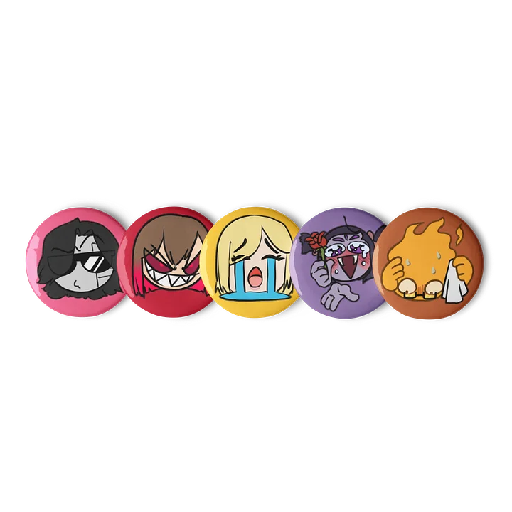 Character Pin Button Set 3 🧷 NEO Madness product image (2)