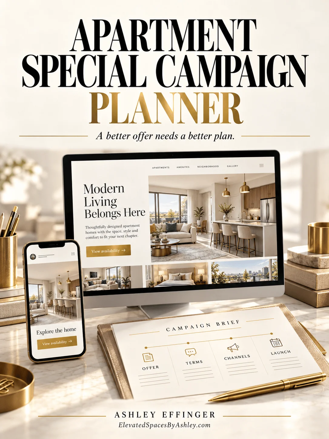Apartment Special Campaign Planner product image (1)