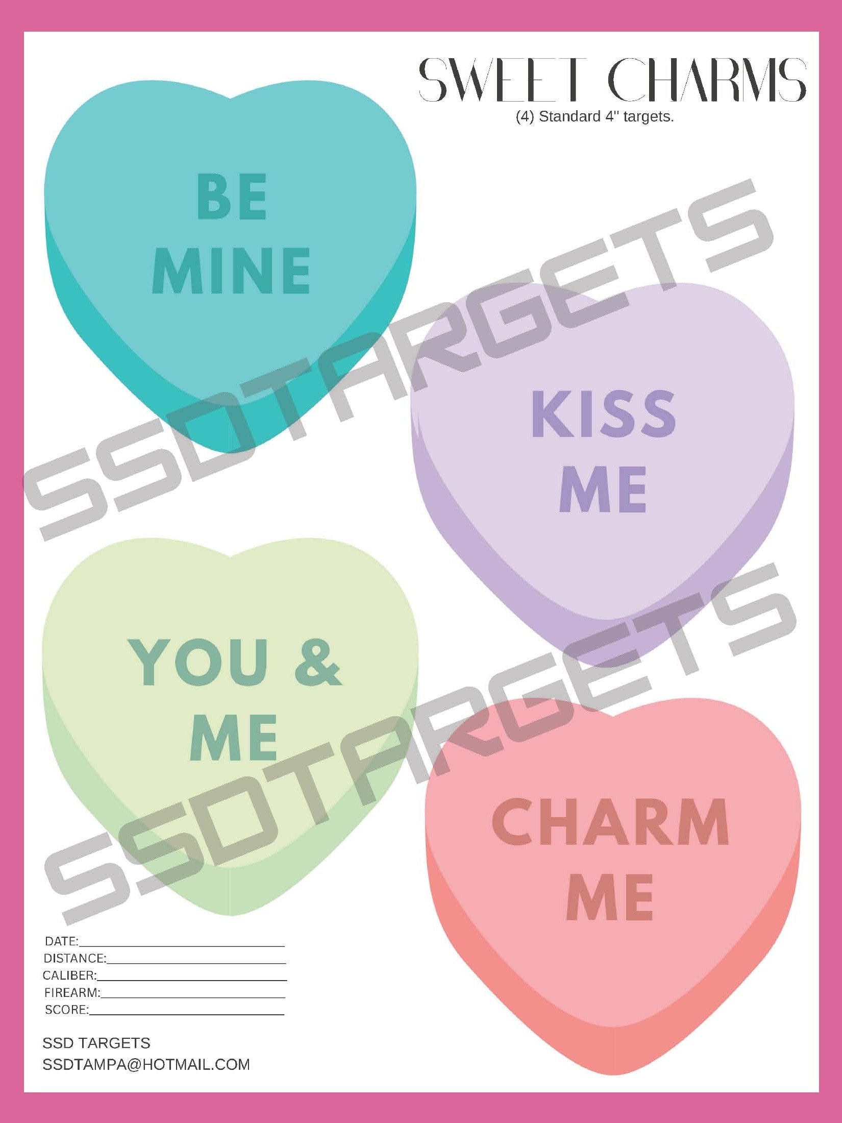 Valentine Target Bundle (Printable Download) product image (4)