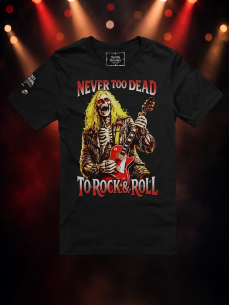 Never Too Dead to Rock & Roll - Shredder Edition – Men's Tee product image (1)