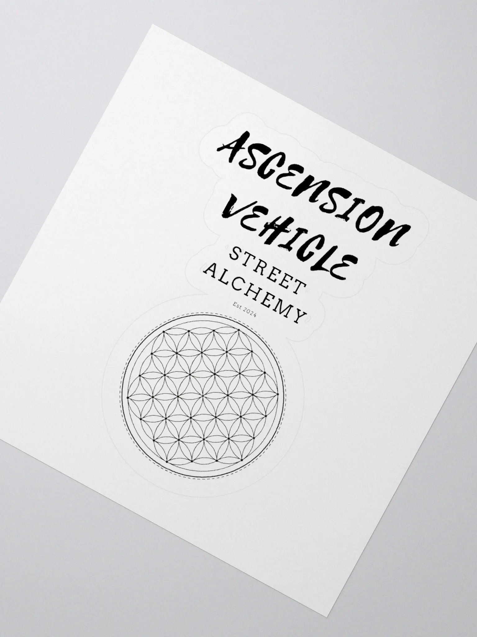 Sacred Geometry Kiss Cut Stickers product image (8)