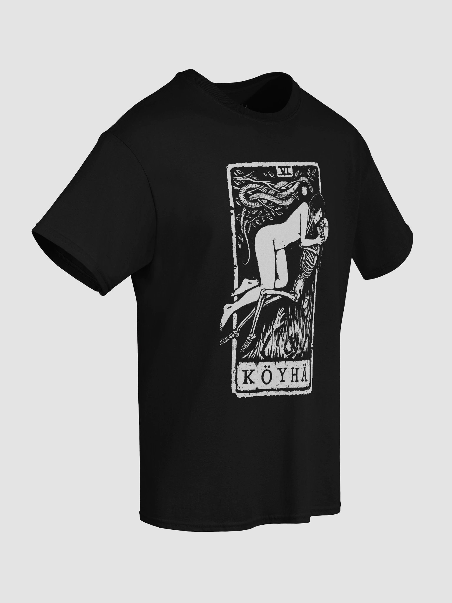 TAROT MUSTA T-PAITA product image (8)