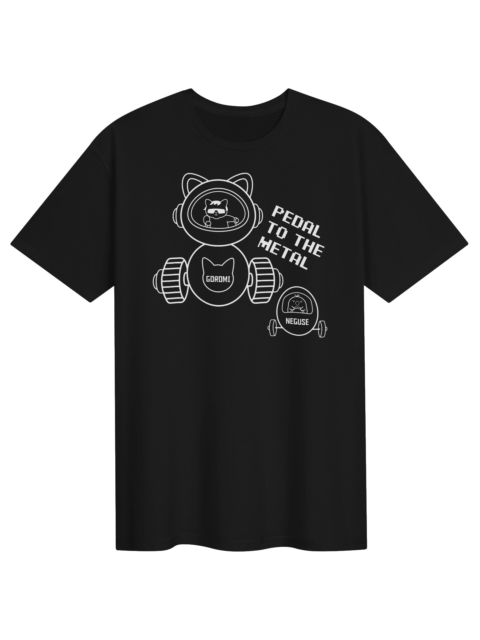 Goromi the Cat (Inefficient Vehicle Race) - Unisex Adult Super Soft Lightweight T-shirt product image (1)