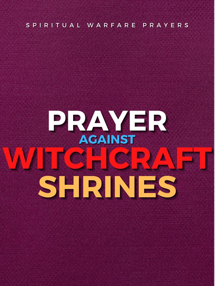 Prayer Against Witchcraft Shrines product image (1)