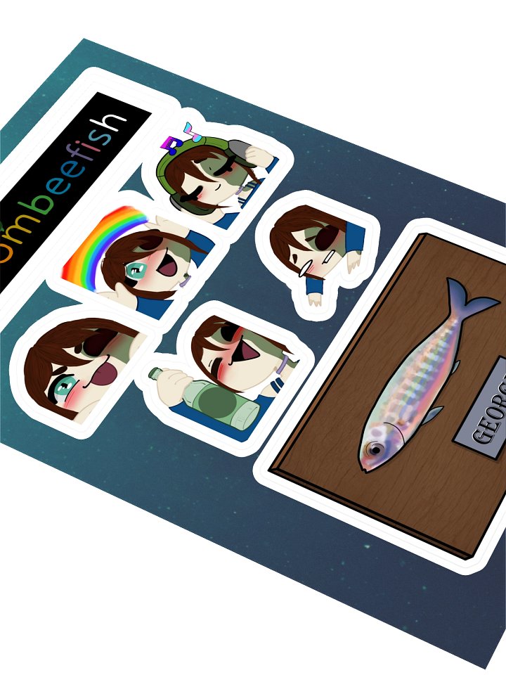 Zombee's Sticker Sheet - Emotes product image (2)