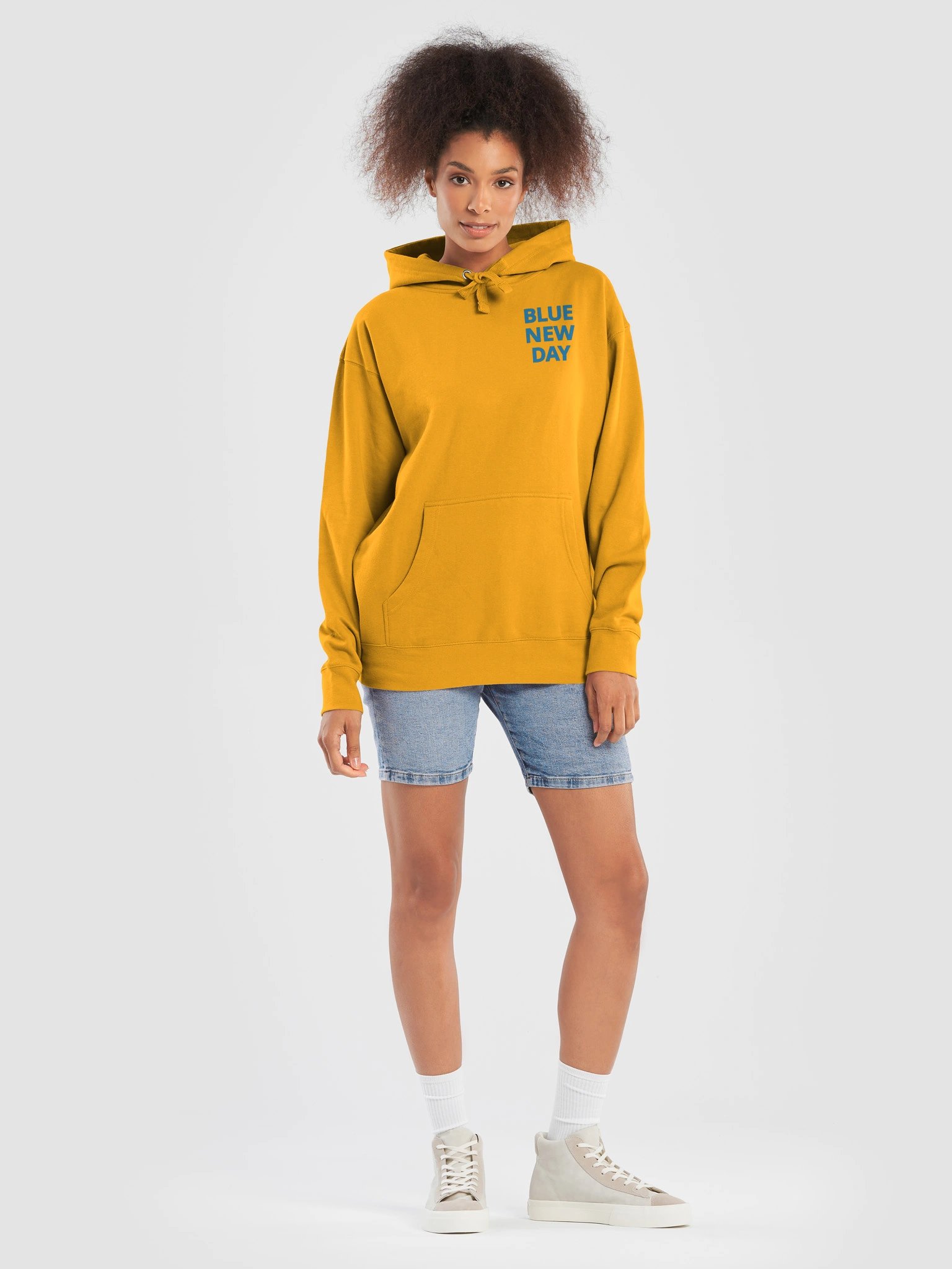 Blue New Day Hoodie product image (47)