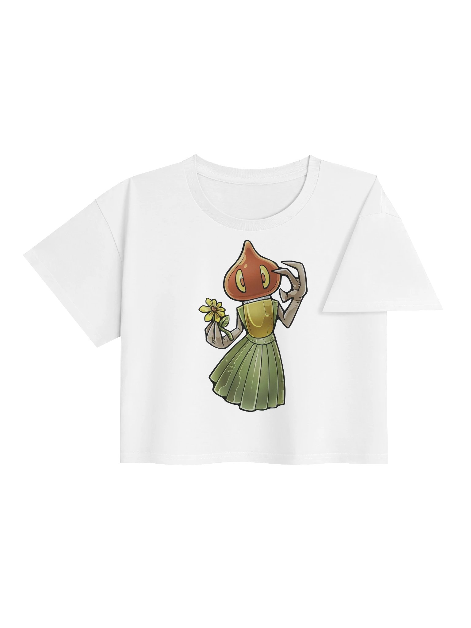 Kryptid Creative Flatwoods Monster Crop Top product image (19)