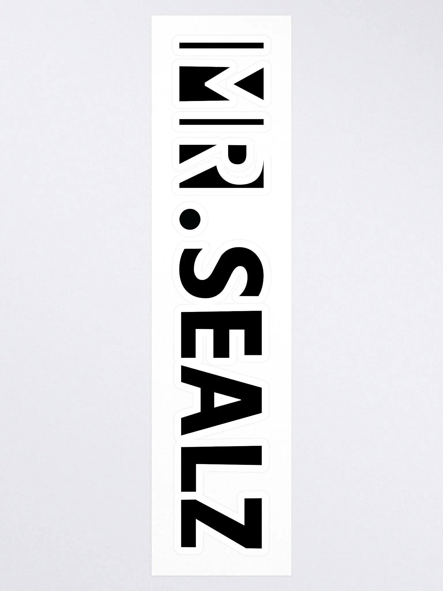 Mr. Sealz Sticker: Text logo product image (3)