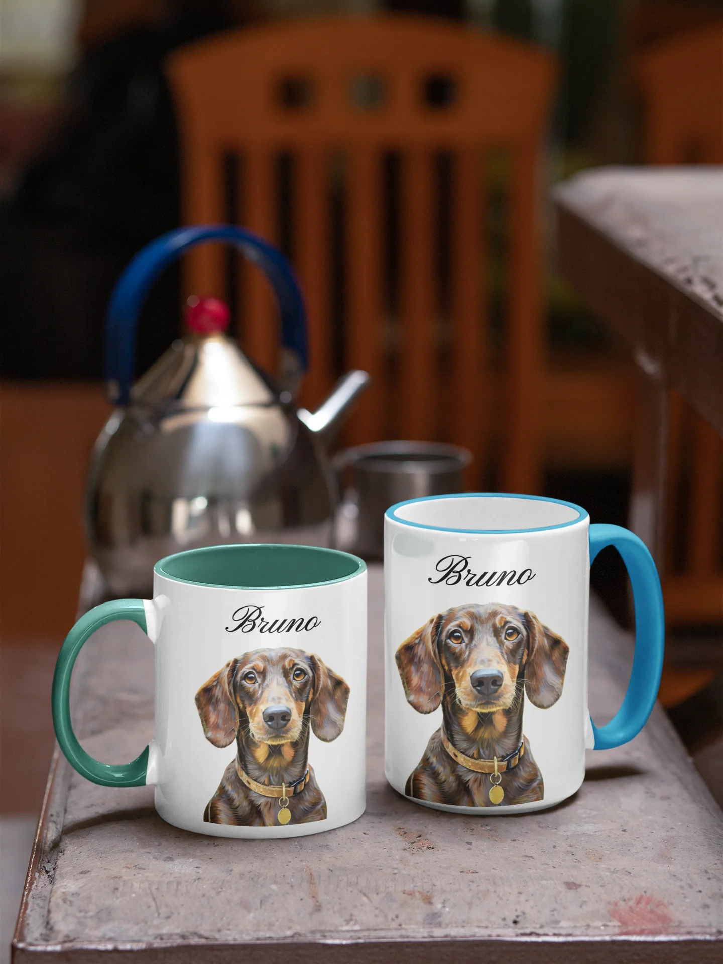 YOUR DACHSHUND! / MUG WITH PERSONALIZED NAME product image (1)