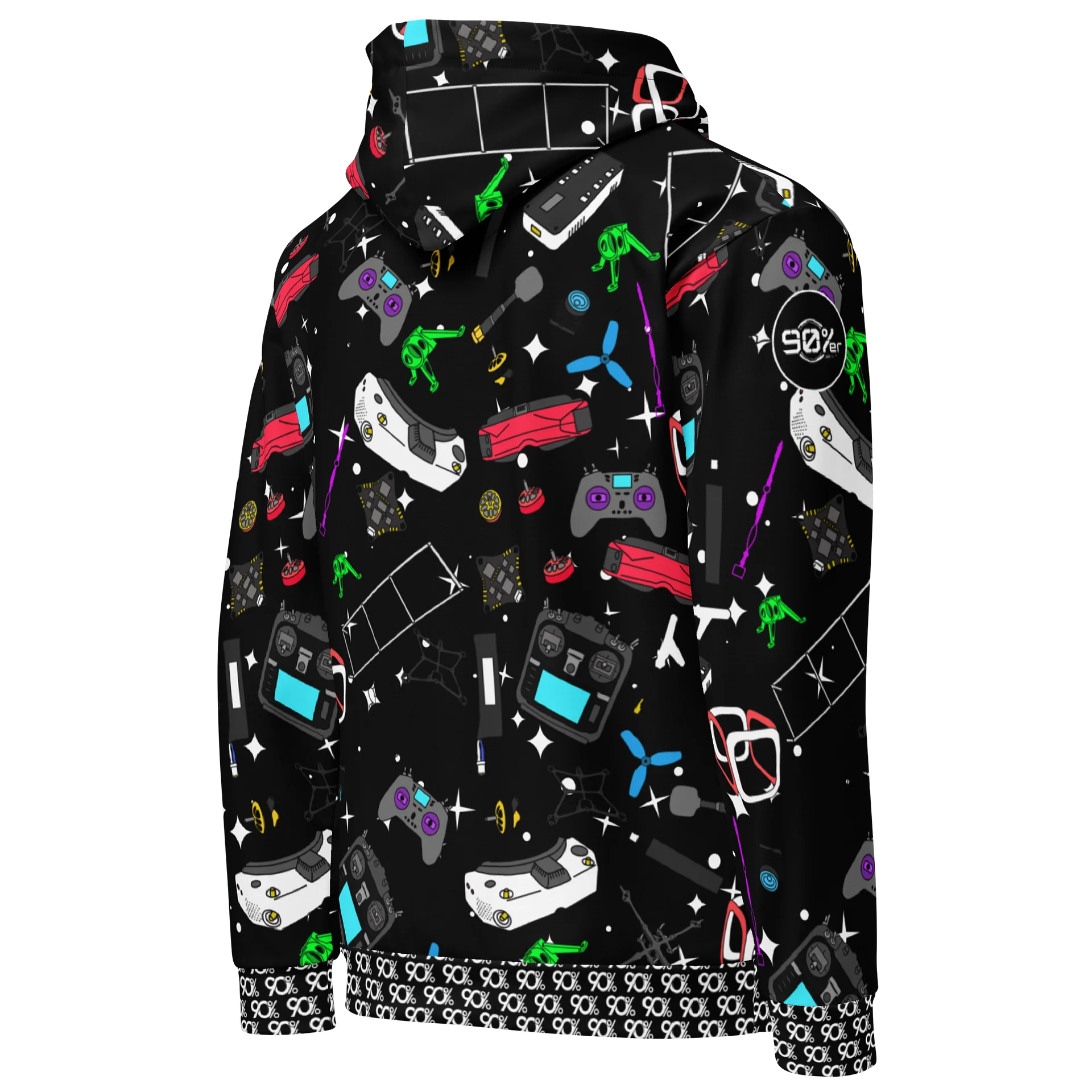 90%er Space Edition Micro FPV Hoodie product image (5)