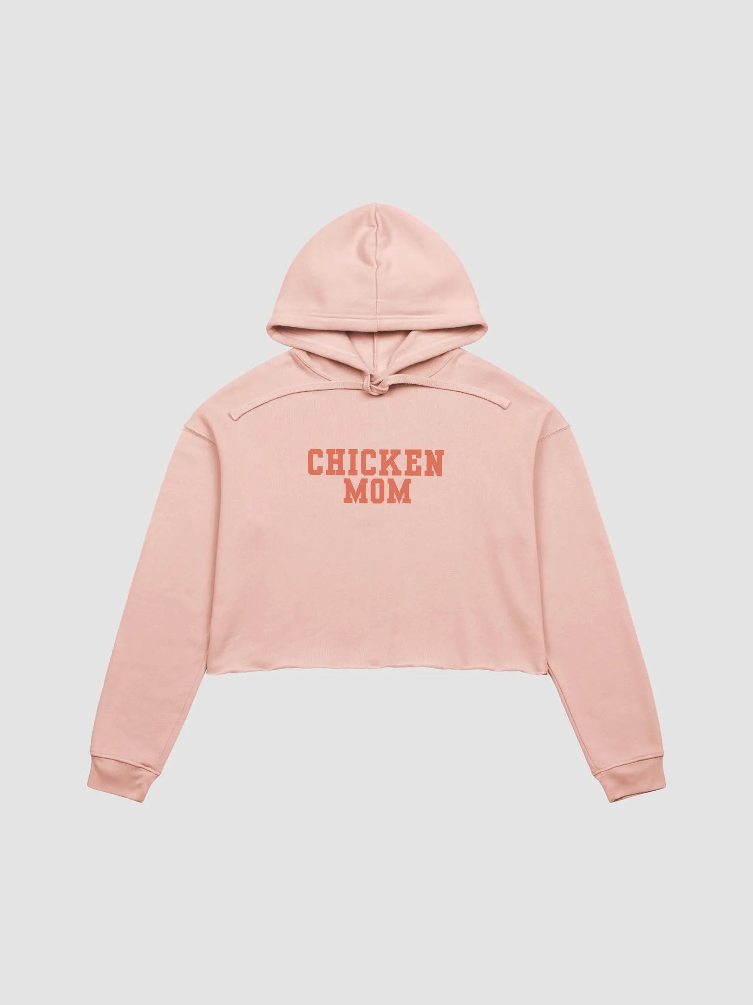 CHICKEN MOM Cropped Hoodie product image (1)