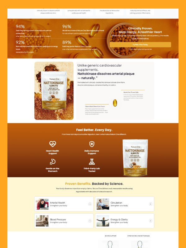 Supplement Product Page – High-Converting Health & Wellness Template (GemPages) product image (2)