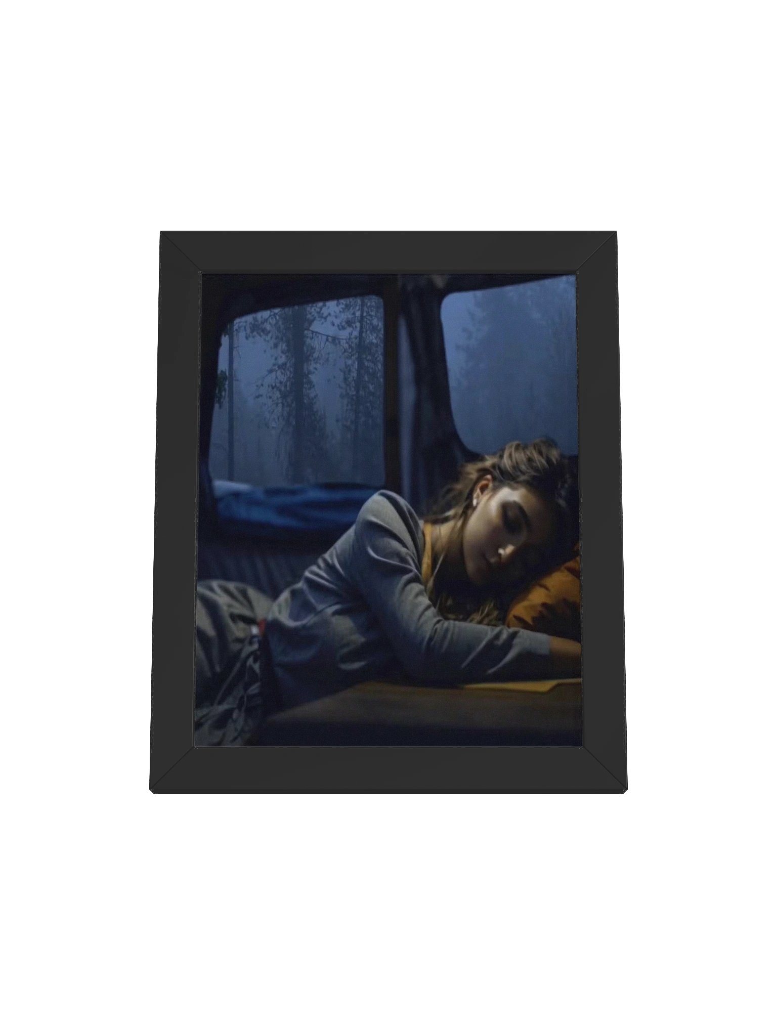 THE CAMPERVAN FRAMED PRINT product image (1)