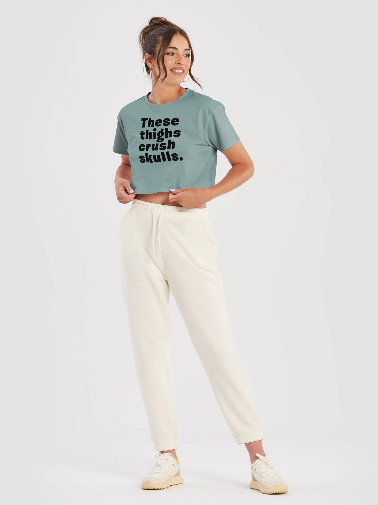 These Thighs Crop Top product image (3)