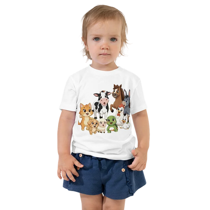 Nursery Rhyme Farm Animal Children’s T-shirt product image (1)
