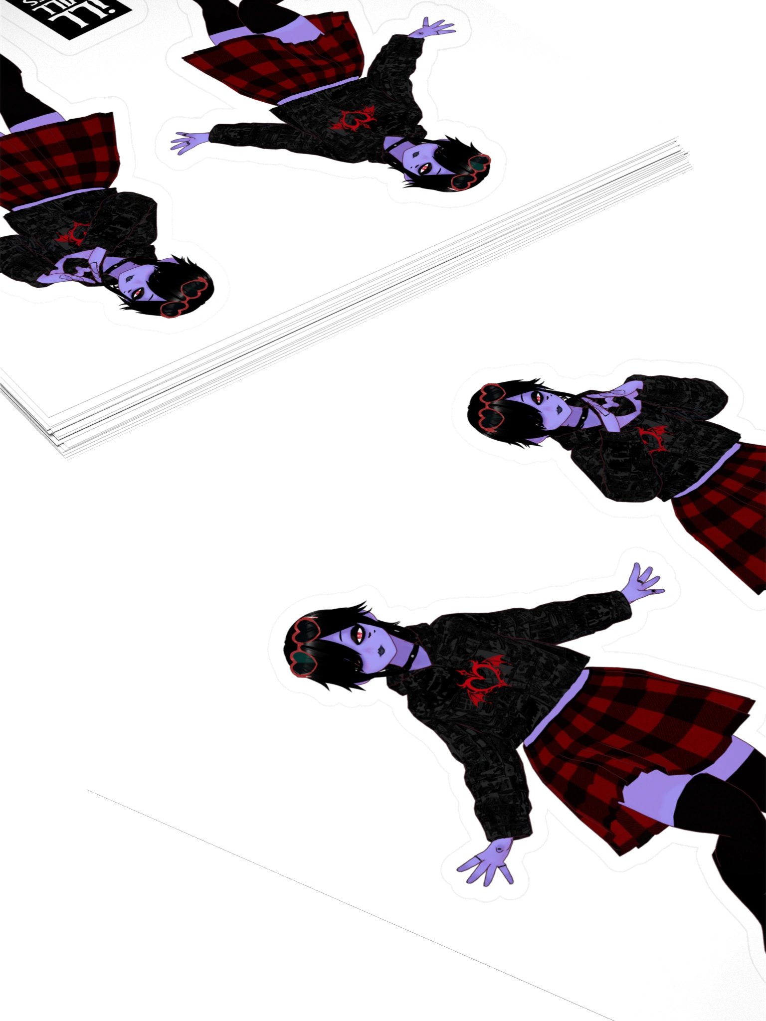 "Stevie" the Vampire Sticker Sheet #3 product image (4)