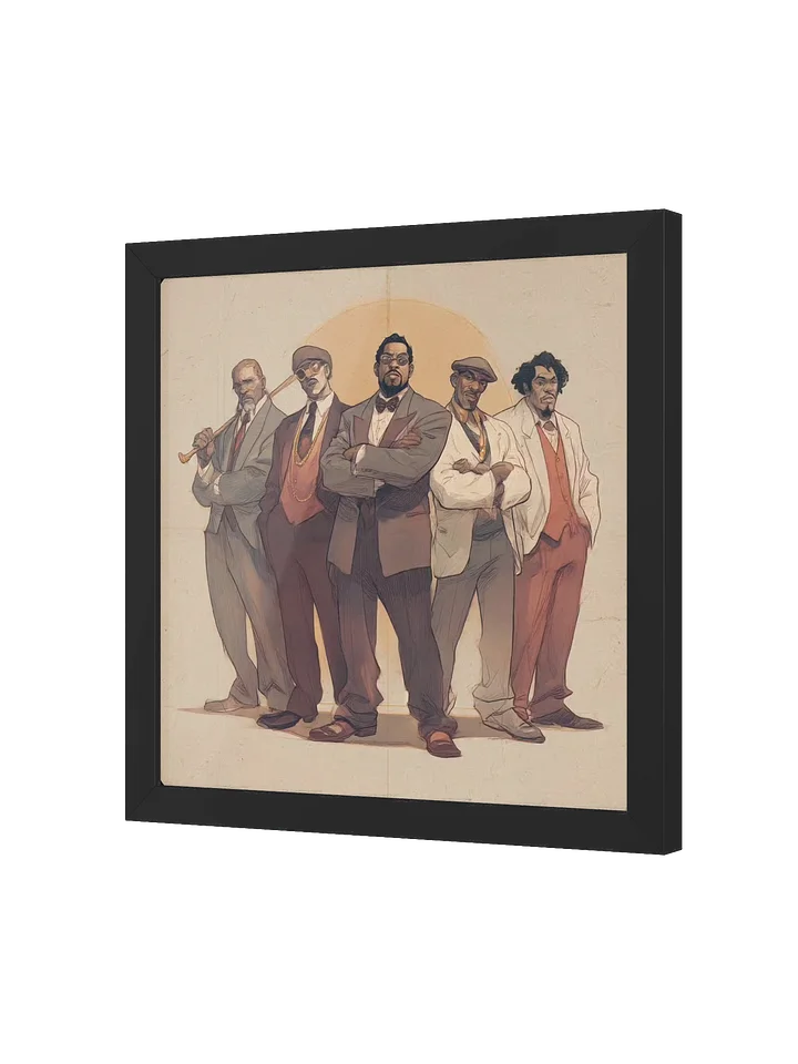 Vibrant Ayous Wood Framed Matte Poster product image (10)