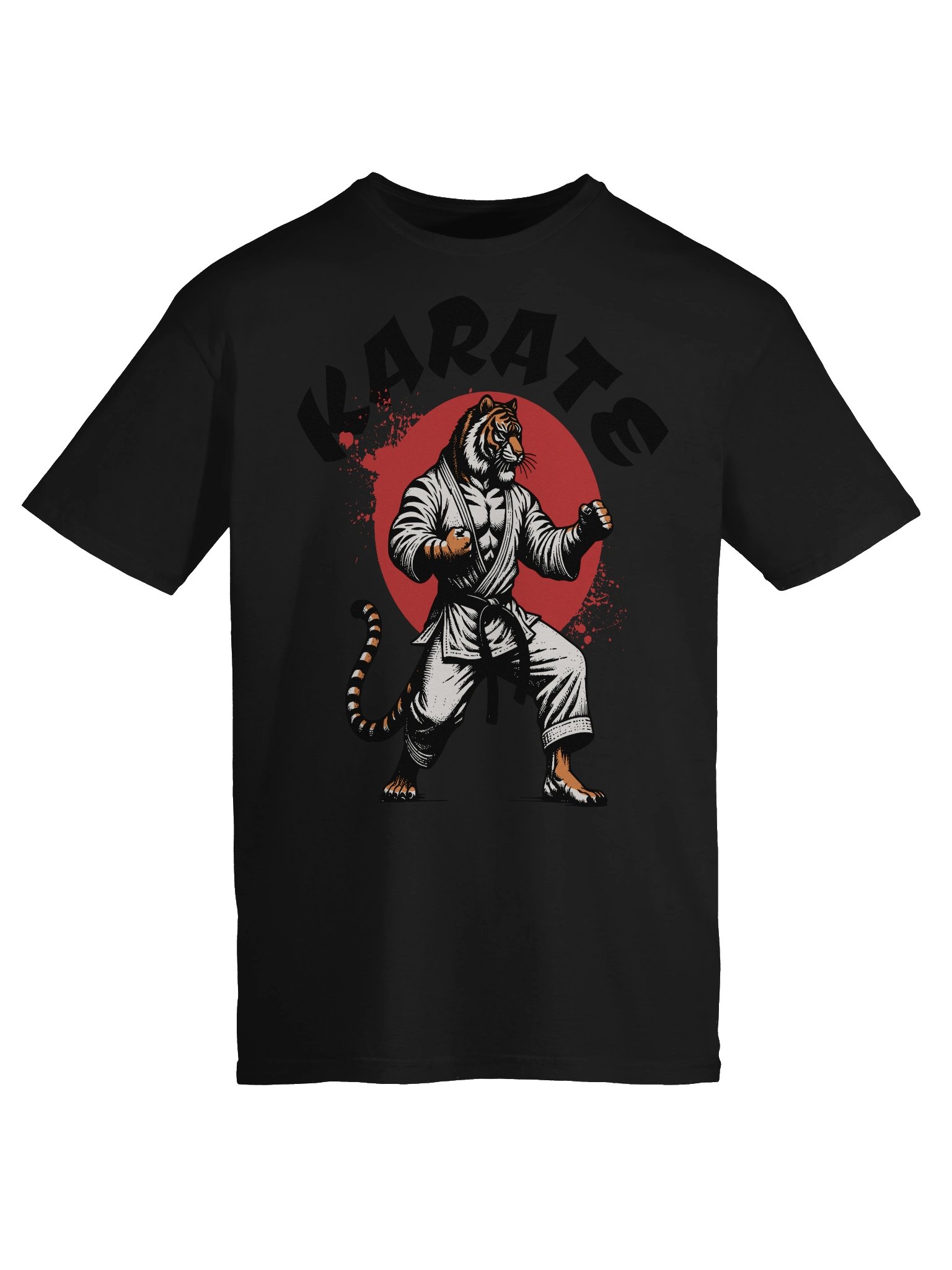 Karate Tiger Spirit T-Shirt - Gildan Softstyle product image (6)