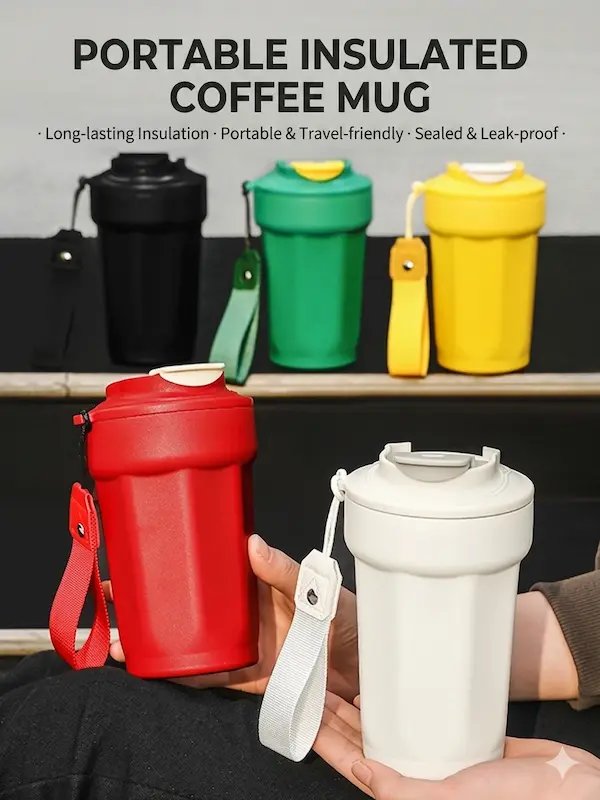 FuraStore 17oz Insulated Travel Mug – Leak-Proof Stainless Steel Coffee Cup product image (1)